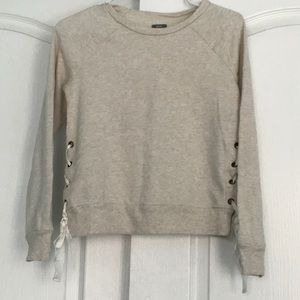 Aerie cross up sweater